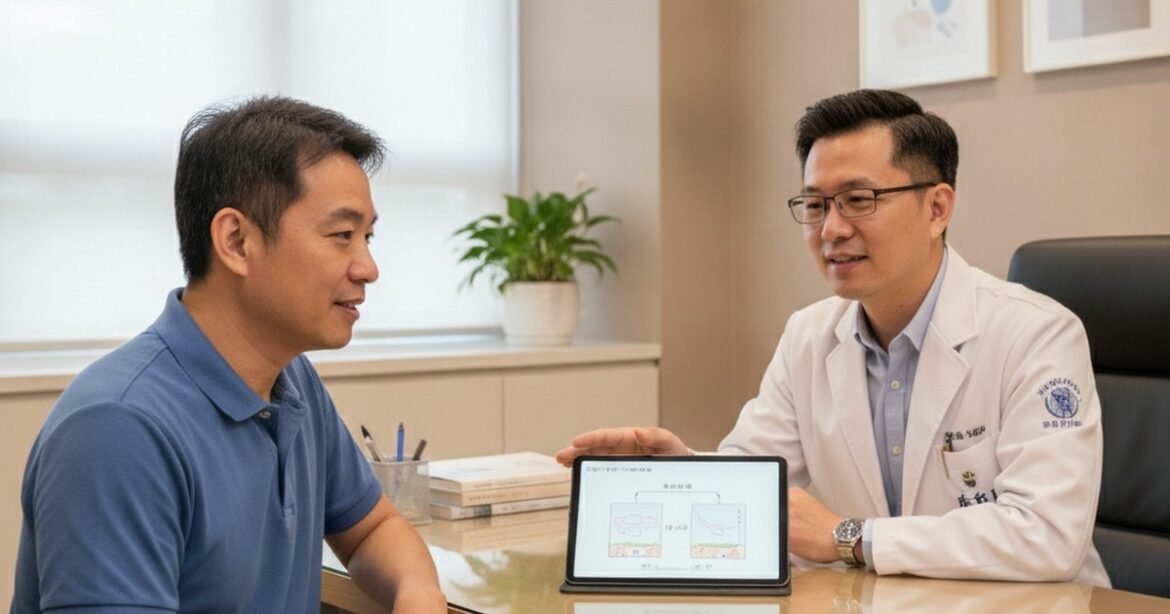 吳芮醫師強調男性玻尿酸隆鼻的自然立體感